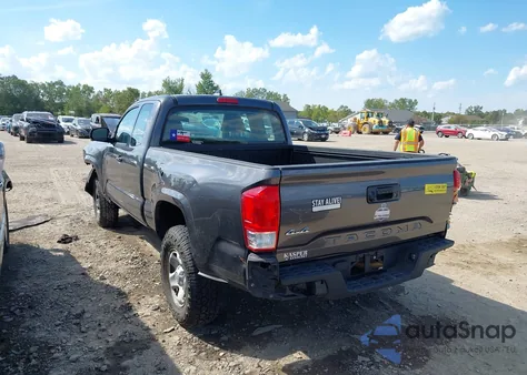 2017 Toyota Tacoma Sr z USA, uszkodzony, nr VIN 5TFSX5EN7HX051522